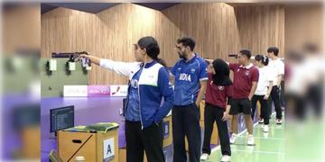 Read more about - Asian Games 2026 | এশিয়াডে লক্ষ্যভেদ ভারতীয় শুটারদের, অবশেষে ভারতের ঝুলিতে এল চলতি এশিয়াডের দ্বিতীয় সোনা!