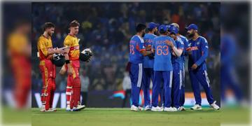 Read more about - T20 World Cup | সূর্যবাহিনীর জয়, জিম্বাবোয়েকে হারিয়ে বিশ্বকাপের পথে একধাপ এগোলো 'মেন্ ইন ব্লু'!