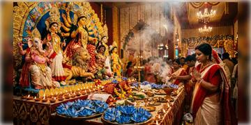 Read more about - Durga Puja 2026 | পদ্মের অভাবে নিজের চোখ উৎসর্গ করতে চেয়েছিলেন রাজপুত্র রাম! একনজরে রামায়ণের অকালবোধন থেকে সন্ধিপুজোর মাহাত্ম্য