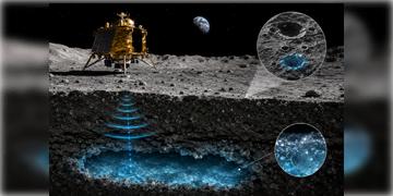 Read more about - Chandrayaan 2 | চাঁদে মিললো ভূগর্ভস্থ বরফ-জলভাণ্ডার থাকার ইঙ্গিত! ফের গুরুত্বপূর্ণ তথ্য তুলে ধরলো চন্দ্রযান-২!