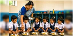 Read more about - Mid Day Meal | নিরামিষ খিচুড়ির সঙ্গে মিললো 'ডিম'! শেষপাতে গজা, নয়া মিড-ডে মিলে খুশি পড়ুয়ারা