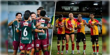 Read more about - Kolkata Derby | বারাসাত স্টেডিয়ামে মুখোমুখি ইস্টবেঙ্গল-মোহনবাগান, ৫০ টাকারও কমে দেখতে পাবেন কলকাতা ডার্বি