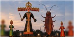 Read more about - Delhi Dussehra | দিল্লিতে দশেরায় পুড়বে ৩০ ফুটের আরশোলা, রামলীলায় রাজনীতির রং?