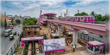 Read more about - Kolkata Metro | অবশেষে বরানগর-ব্যারাকপুর মেট্রোর পিঙ্ক লাইনে NOC দিল কলকাতা পুরসভা!
