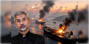 Read more about - Strait of Hormuz | লিমপেট মাইন বিস্ফোরণ! হরমুজে থমকালো ট্যাঙ্কার, বরাতজোরে বাঁচলেন ২৭ ভারতীয় নাবিক