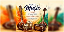 Read more about - World Music Day | বিশ্ব সঙ্গীত দিবস: ভারতীয় বাদ্যযন্ত্রের ঐতিহ্য ও সুরের অনন্য জগৎ!