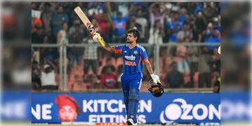 Read more about - Ind vs NZ | ঝোড়ো ব্যাটিংয়ে ঈশানের শতরান, ভারত বনাম নিউজিল্যান্ড শেষ টি২০-তে নিউজিল্যান্ডের লক্ষ্য ২৭২