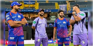 Read more about - KKR vs MI | ছুটির সন্ধ্যায় IPL ময়দানে মুখোমুখি মুম্বই ইন্ডিয়ান্স ও কলকাতা নাইট রাইডার্স! একনজরে সম্ভাব্য একাদশ