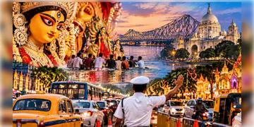 Read more about - Kolkata Traffic | পুজোর দিনগুলোতে শহরের কোন রাস্তায় বন্ধ থাকবে যান চলাচল? ওয়ান-ওয়ে থাকবে কোথায়? জেনে নিন