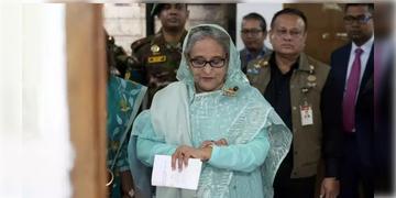 Read more about - Sheikh Hasina | দিল্লিতে আওয়ামি লিগের সাংবাদিক বৈঠকে হাসিনার ভিডিও বার্তা নিয়ে আপত্তি, ভারতের অবস্থান জানতে চাইলো বাংলাদেশ!