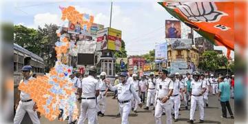 Read more about - Kolkata Police | গণনার দিন বিজয় মিছিলে 'না', গেরুয়া ঝড়ের মাঝে কড়া পুলিশি প্রহরায় শহর কলকাতা