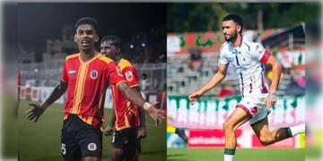 Read more about - East Bengal-Mohun Bagan | ঐতিহাসিক বারাসত ডার্বি ড্র: মোহনবাগানের বিরুদ্ধে রুদ্ধশ্বাস লড়াইয়ে ১-১-এর ডার্বি যেন নৈতিক জয় ইস্টবেঙ্গলের!