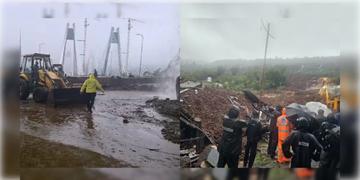 Read more about - Landslide | লাগাতার বৃষ্টির পর পাহাড়ের একাংশ ভেঙে চাপা পড়ল আস্ত গ্রাম! নিখোঁজ ৩৫, উদ্ধার ৩ মৃতদেহ!