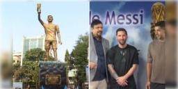 Read more about - Lionel Messi's Statue | ভাঙাই পড়তে চলেছে লেকটাউনের মেসির মূর্তি! 'টুকরো টুকরো করে সরাতে হবে'-মত বিশেষজ্ঞদের