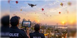 Read more about - Kolkata Police | ‘প্রাণঘাতী’ চিনা মাঞ্জা কাটতে অভিনব ড্রোন! বিশ্বকর্মা পুজোয় আকাশপথে নজরদারি পুলিশের