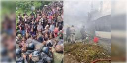 Read more about - Manipur | ফের রণক্ষেত্র মণিপুর, মেতেই গ্রামে হামলা ৬০০-র বেশি ক্ষুব্ধ জনতার, আগুন লাগছে বাড়িতে
