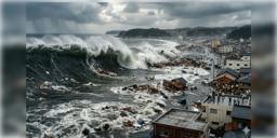 Read more about - Tsunami | ৭.৪ মাত্রার ভূমিকম্পের ৪০ মিনিটের মাথাতেই জাপানে আছড়ে পড়ল সুনামি!