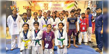 Read more about - State Taikwondo | রাজ্য তাইকোন্ডোয় বীরভূমের জয়জয়কার, জোড়া সোনা ও ১৭ পদক জয় অর্পিতা-সায়ন্তনদের!